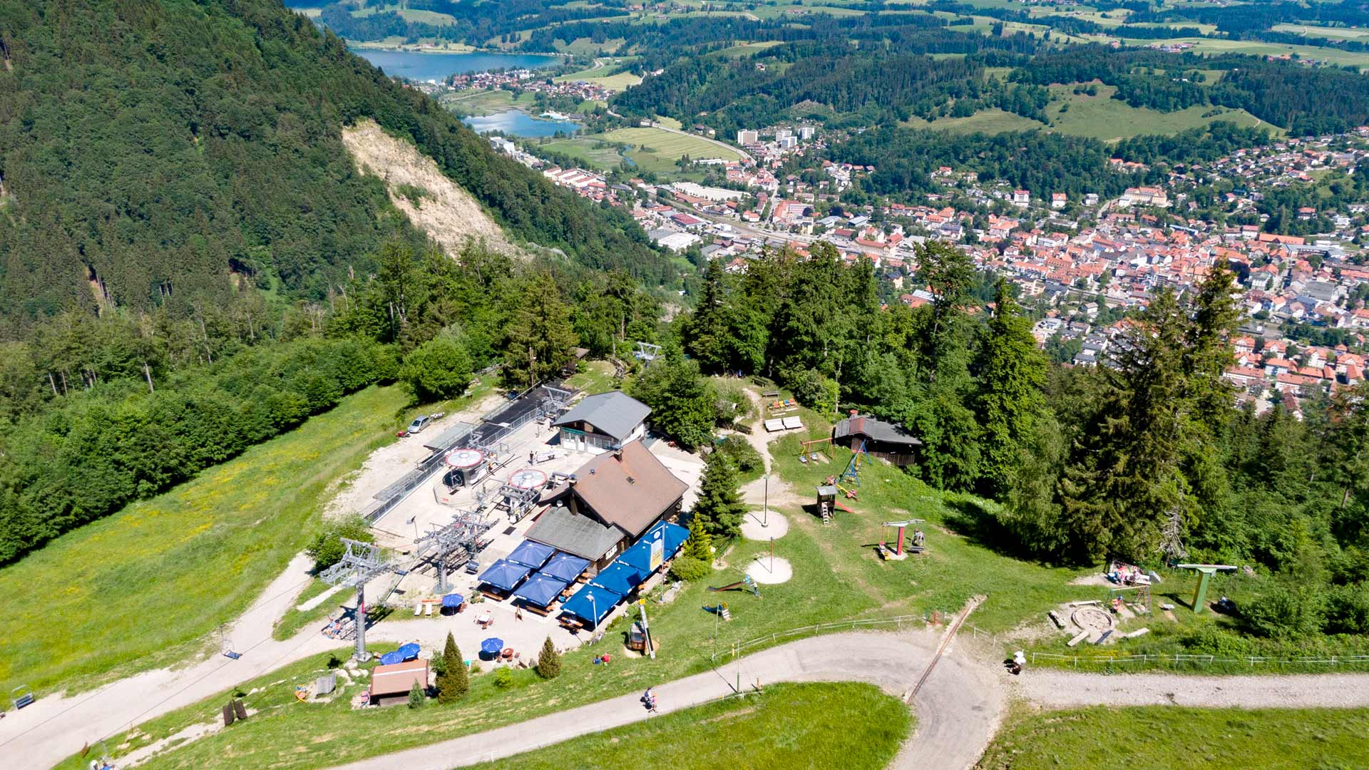 Restaurants im Oberallgäu: Rasthaus am Mittag über Immenstadt im Allgäu - Rasthaus am Mittag über Immenstadt im Allgäu