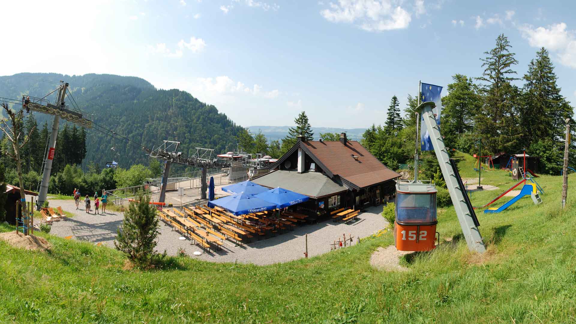 Restaurants im Oberallgäu: Rasthaus am Mittag über Immenstadt im Allgäu - Rasthaus am Mittag über Immenstadt im Allgäu