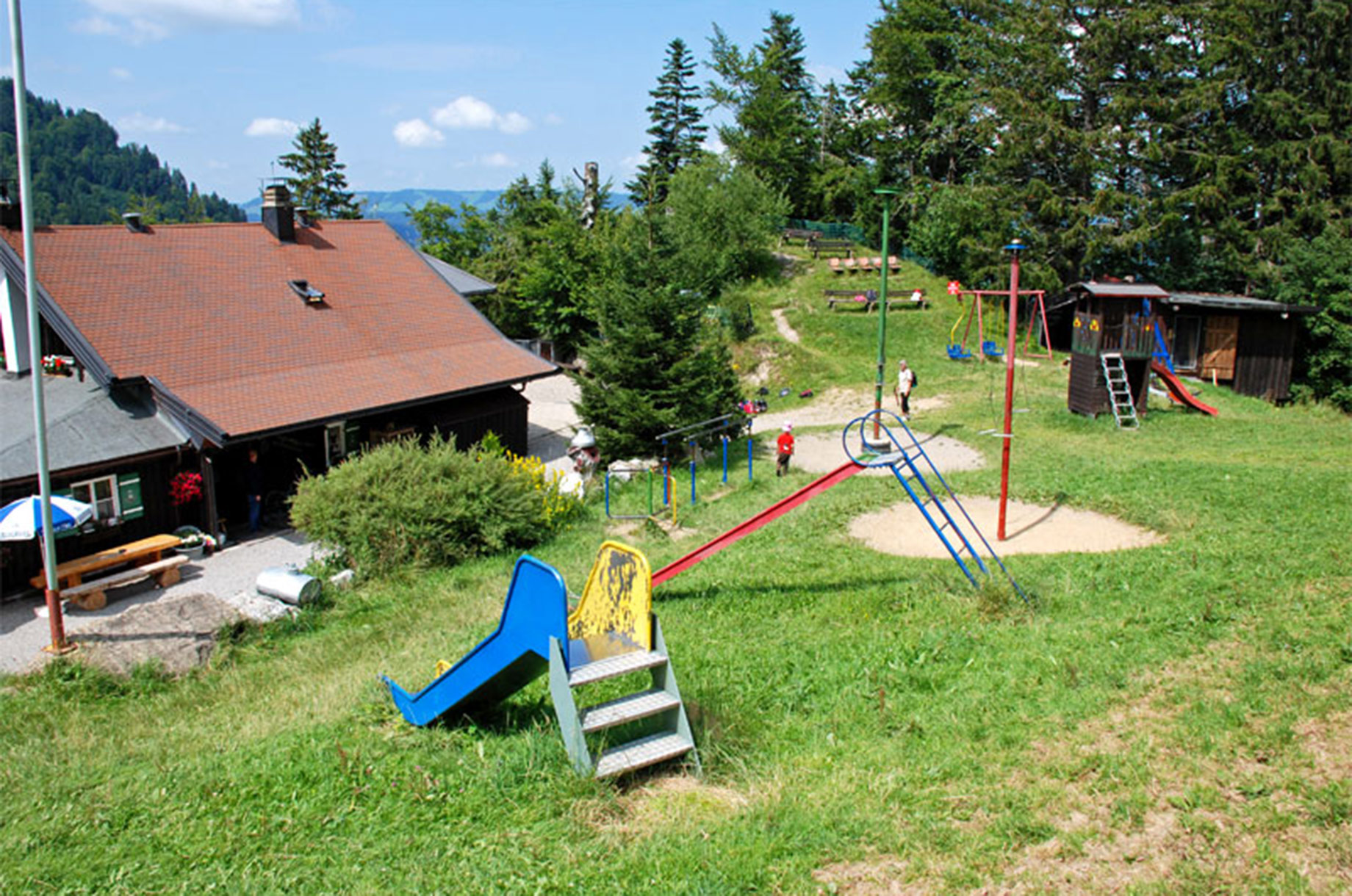 Restaurants im Oberallgäu: Rasthaus am Mittag über Immenstadt im Allgäu - Rasthaus am Mittag über Immenstadt im Allgäu