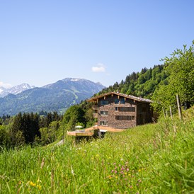 Unterkunft im Allgäu: Der Jägersberg im Sommer - Der Jägersberg | Luxusurlaub im Allgäu