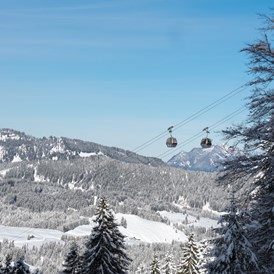Erlebnisse im Oberallgäu: Pistenvergnügen grenzenlos an der Kanzelwandbahn im Kleinwalsertal - Die Kanzelwandbahn - grenzenloses Wintervergnügen
