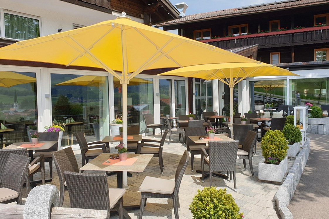 Unterkunft im Allgäu: Sonnenterrasse - Ihr Alpenblick - Hotel & Restaurant in Fischen im Allgäu
