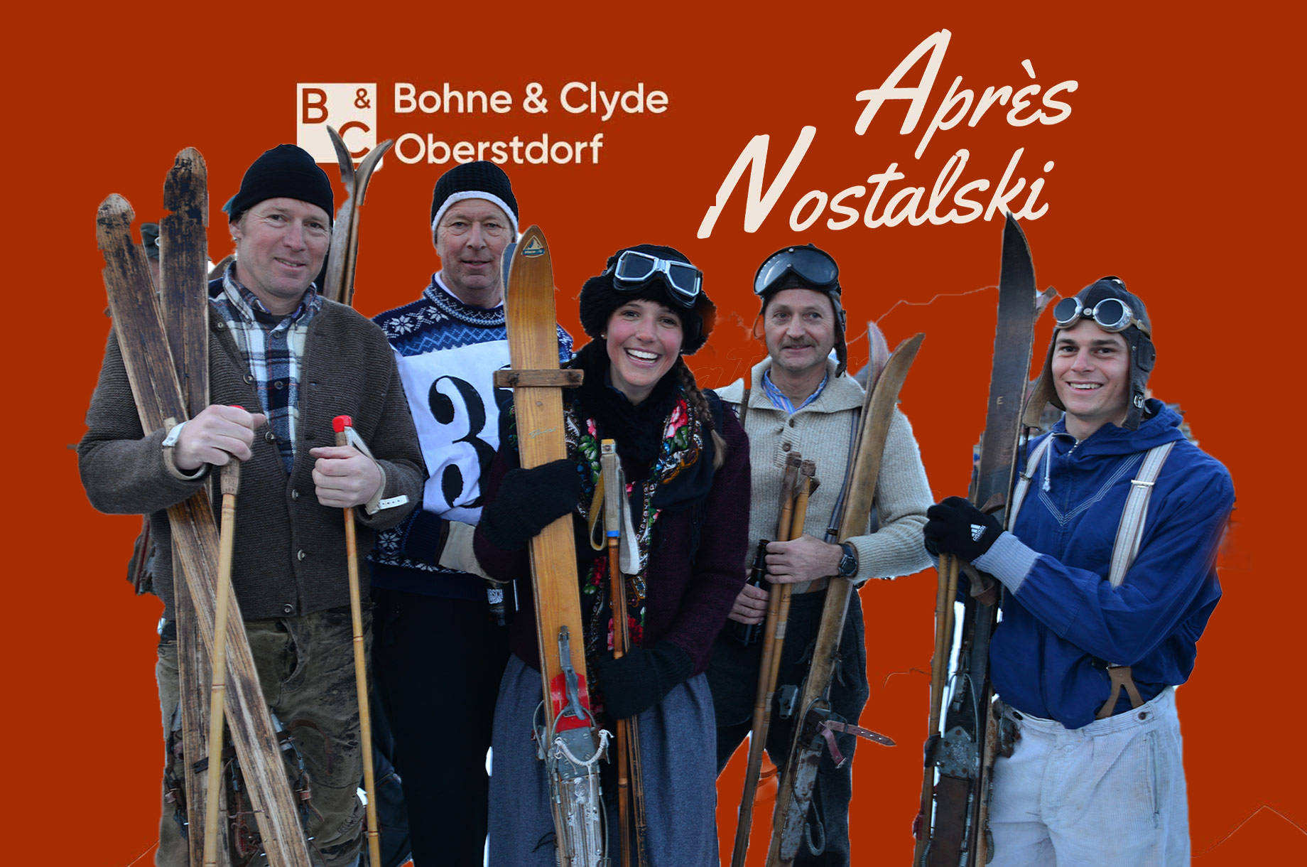 Veranstaltungen im Oberallgäu: Après Nostalski bei Bohne & Clyde in Oberstdorf - Après Nostalski im Bohne & Clyde in Oberstdorf 