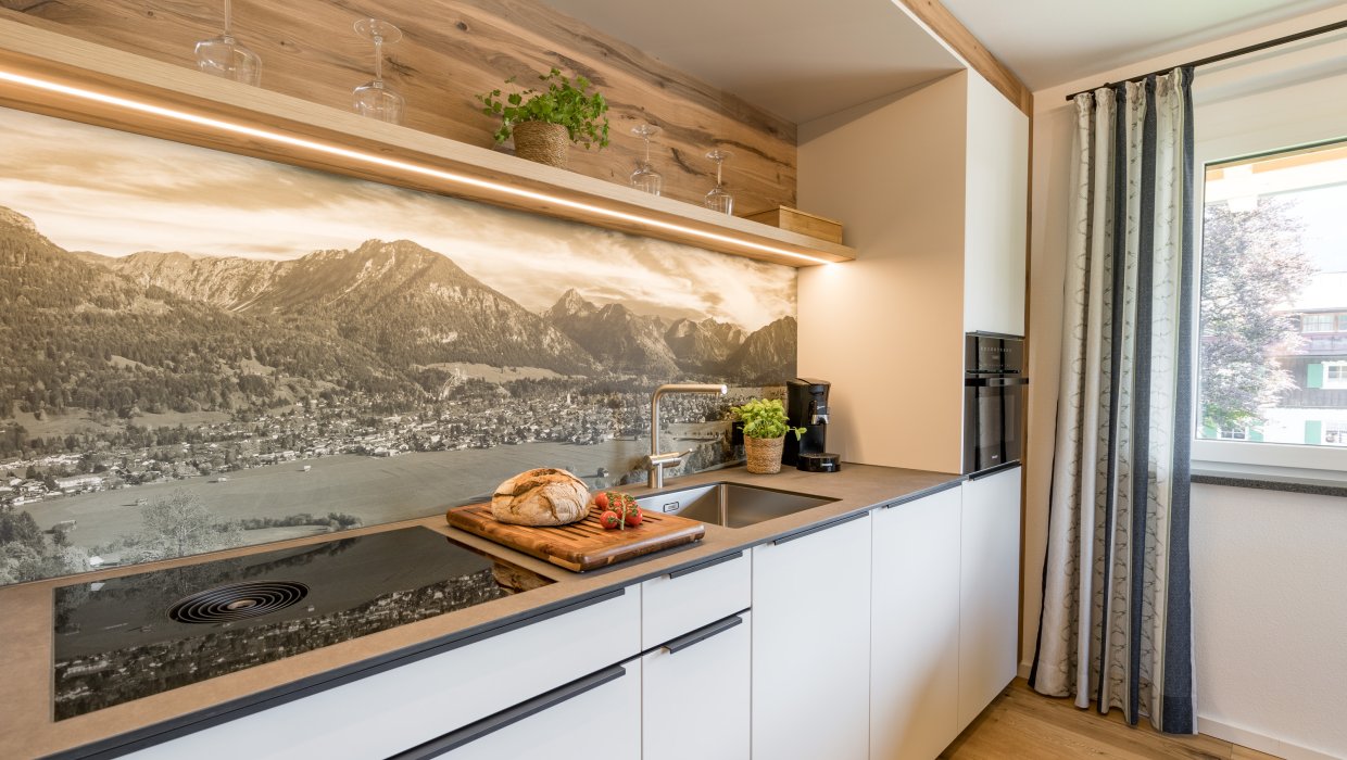 Unterkunft im Allgäu: Dorf Suites - Ferienwohnungen in Oberstdorf im Allgäu - Dorf Suites - natürlich mit Stil