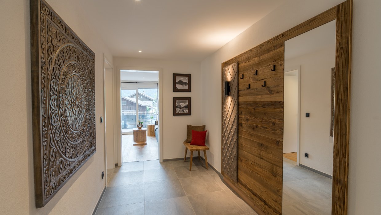 Unterkunft im Allgäu: Dorf Suites - Ferienwohnungen in Oberstdorf im Allgäu - Dorf Suites - natürlich mit Stil