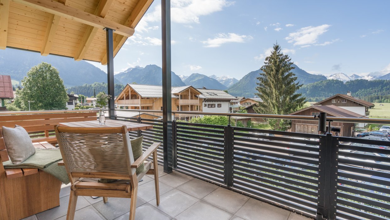 Unterkunft im Allgäu: Dorf Suites - Ferienwohnungen in Oberstdorf im Allgäu - Dorf Suites - natürlich mit Stil