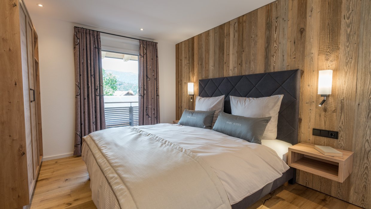 Unterkunft im Allgäu: Dorf Suites - Ferienwohnungen in Oberstdorf im Allgäu - Dorf Suites - natürlich mit Stil
