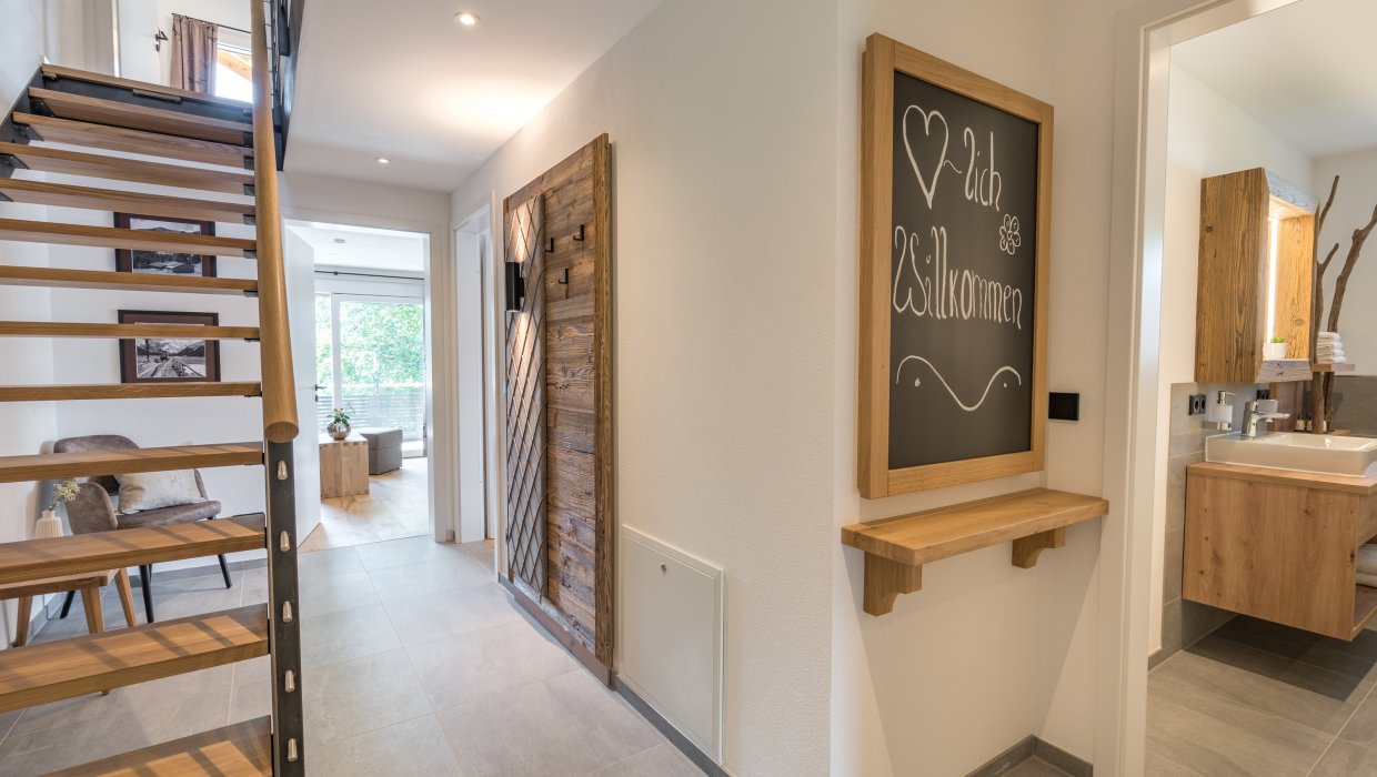 Unterkunft im Allgäu: Dorf Suites - Ferienwohnungen in Oberstdorf im Allgäu - Dorf Suites - natürlich mit Stil