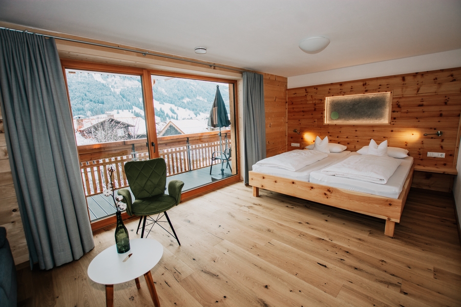 Unterkunft im Allgäu: Ferienwohnungen im Allgäu - Familie Scholl in Bad Hindelang  - Ferienwohnungen Scholl - private Sauna oder Infrarotkabine