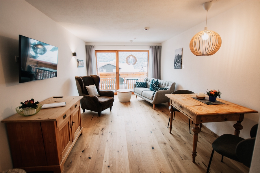 Unterkunft im Allgäu: Ferienwohnungen im Allgäu - Familie Scholl in Bad Hindelang - Ferienwohnungen Scholl - private Sauna oder Infrarotkabine