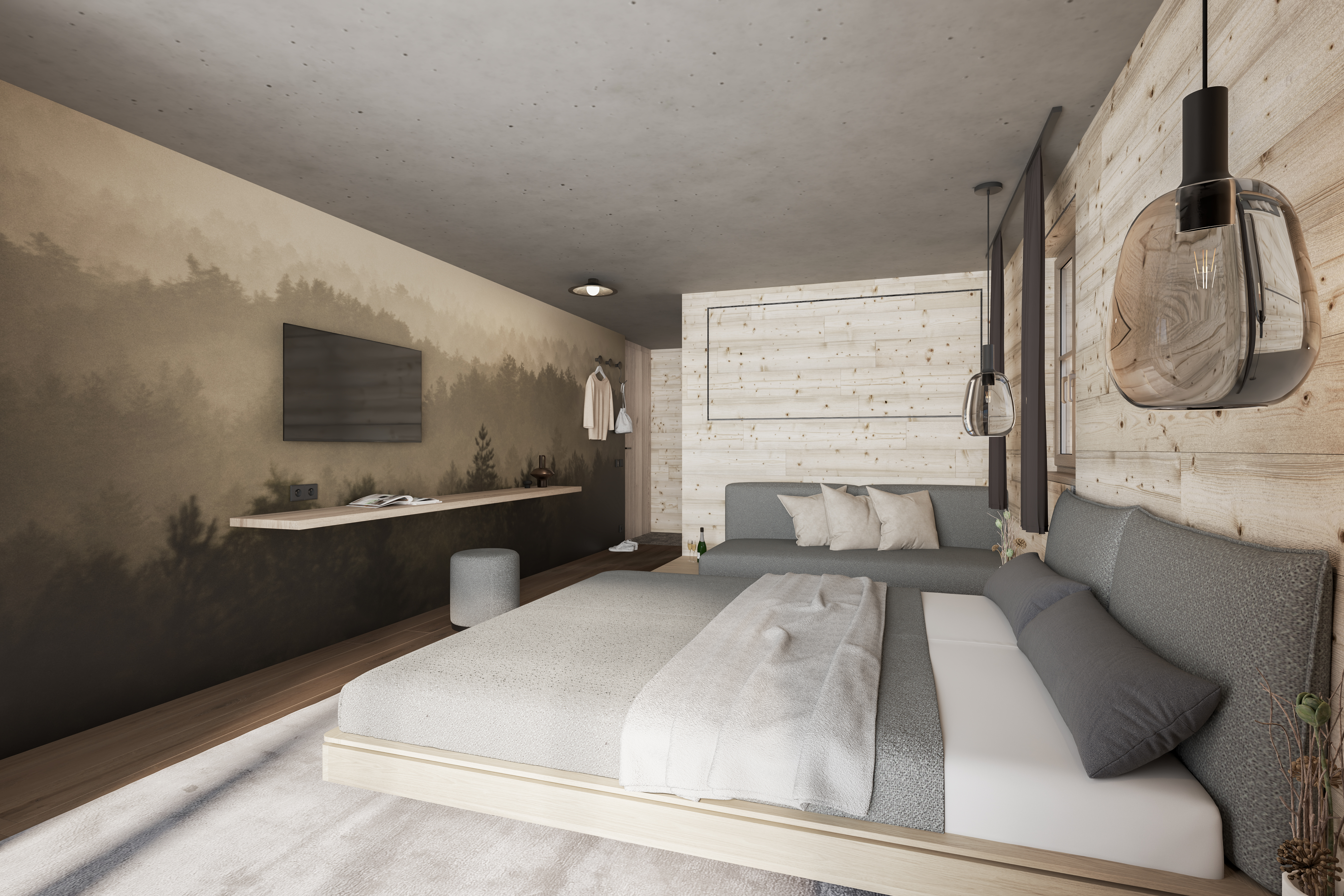 Unterkunft im Allgäu: Berghotel Wald & Wiesn - Natur-Retreat in Toplage in Balderschwang - Wald & Wiesn - Natur-Retreat in Toplage in Balderschwang