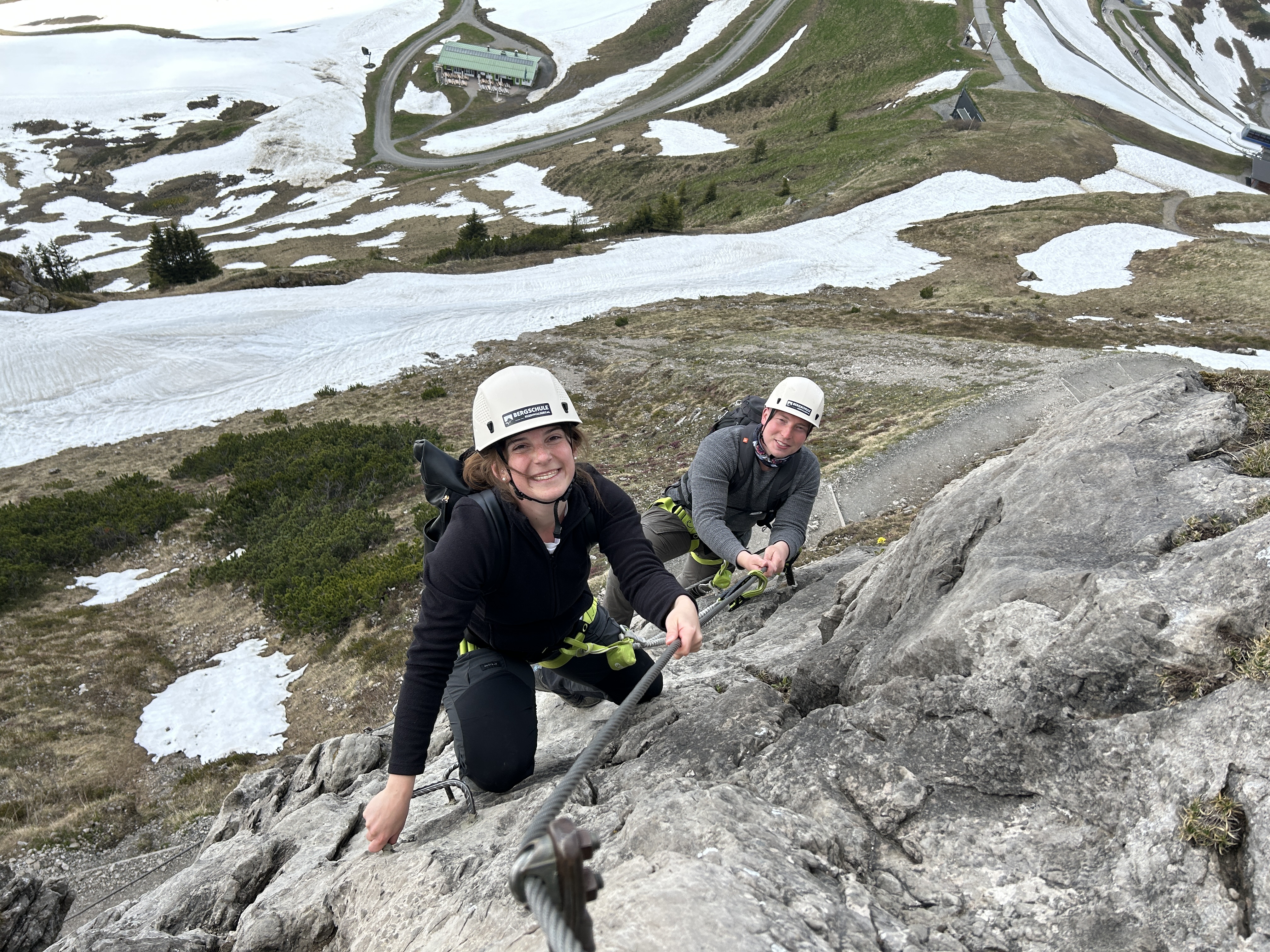 Hotels und Ferienwohnungen im Oberallgäu - Kategorien: Action & Spaß - Mittelberg Schwarzwassertal - Walser Klettersteig - unterwegs mit der Bergschule Kleinwalsertal - Tages-Klettersteigkurs - unterwegs mit der  Bergschule