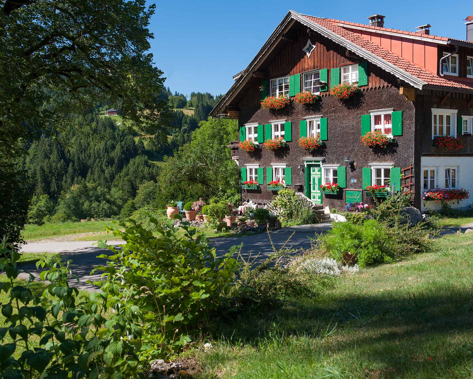 Unterkunft im Allgäu: Landhaus Waibelhof - Gunzesried im Allgäu - Landhaus Waibelhof - Gunzesried im Allgäu