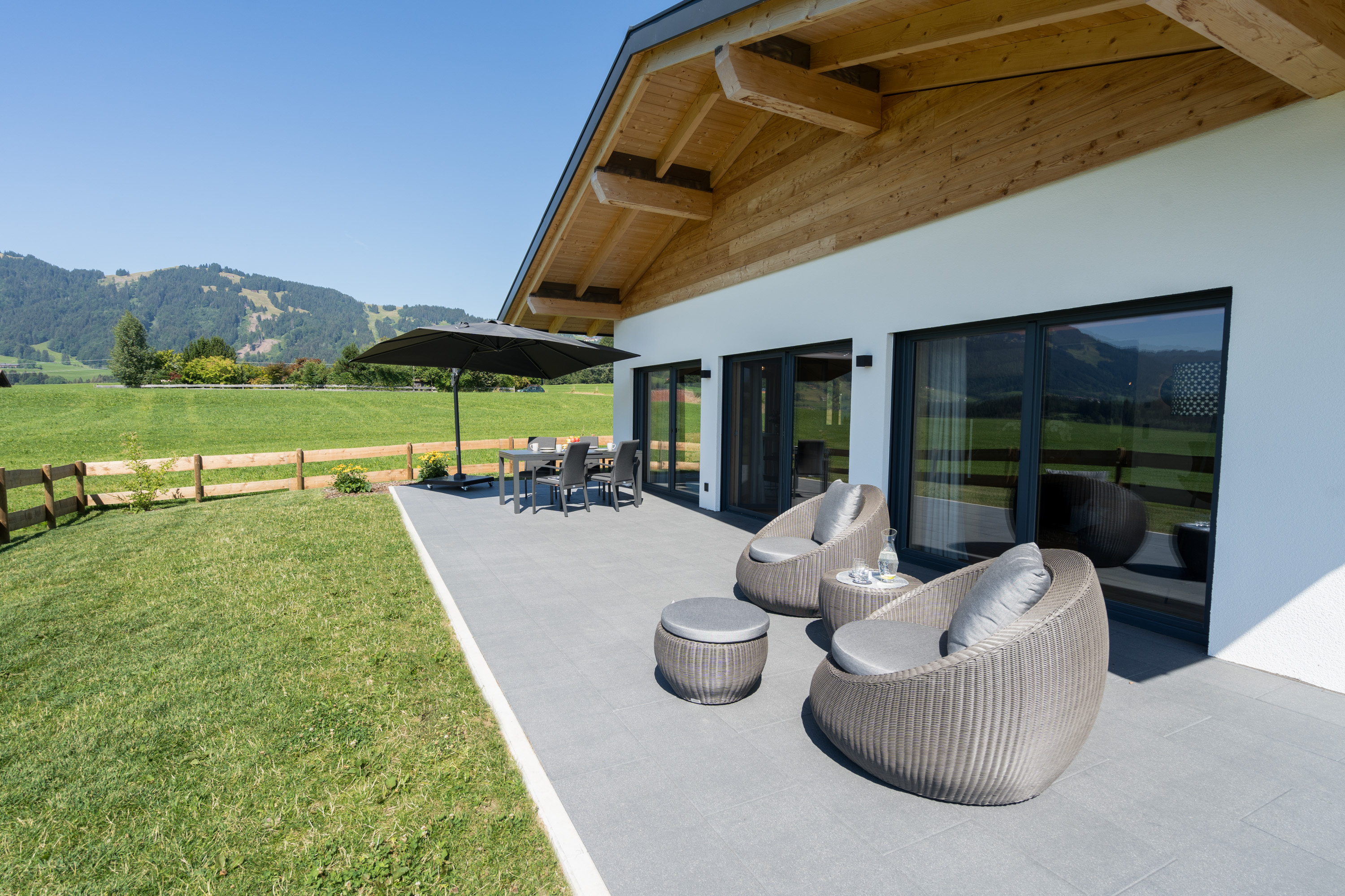 Unterkunft im Allgäu: DIE ZWEI Sonnen Chalets in Ofterschwang im Allgäu - DIE ZWEI Sonnen Chalets in Ofterschwang im Allgäu