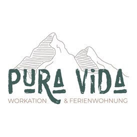 Unterkunft im Allgäu: Logo - Pura Vida Workation & Ferienwohnung