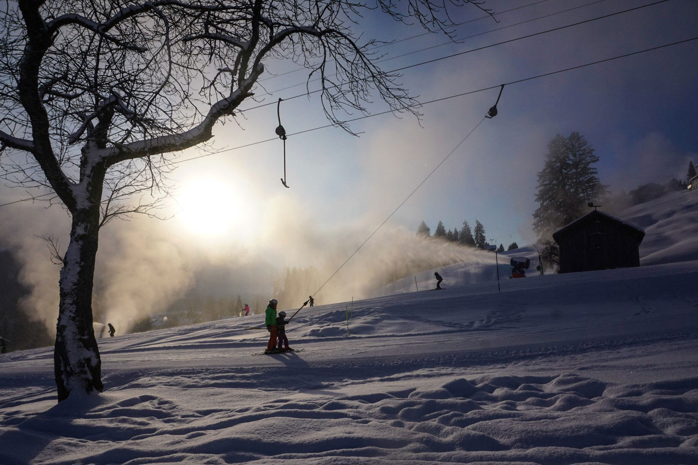 Erlebnisse im Oberallgäu: Skischule Grasgehren und Fischen im Allgäu - Skischule Grasgehren in Obermaiselstein im Allgäu