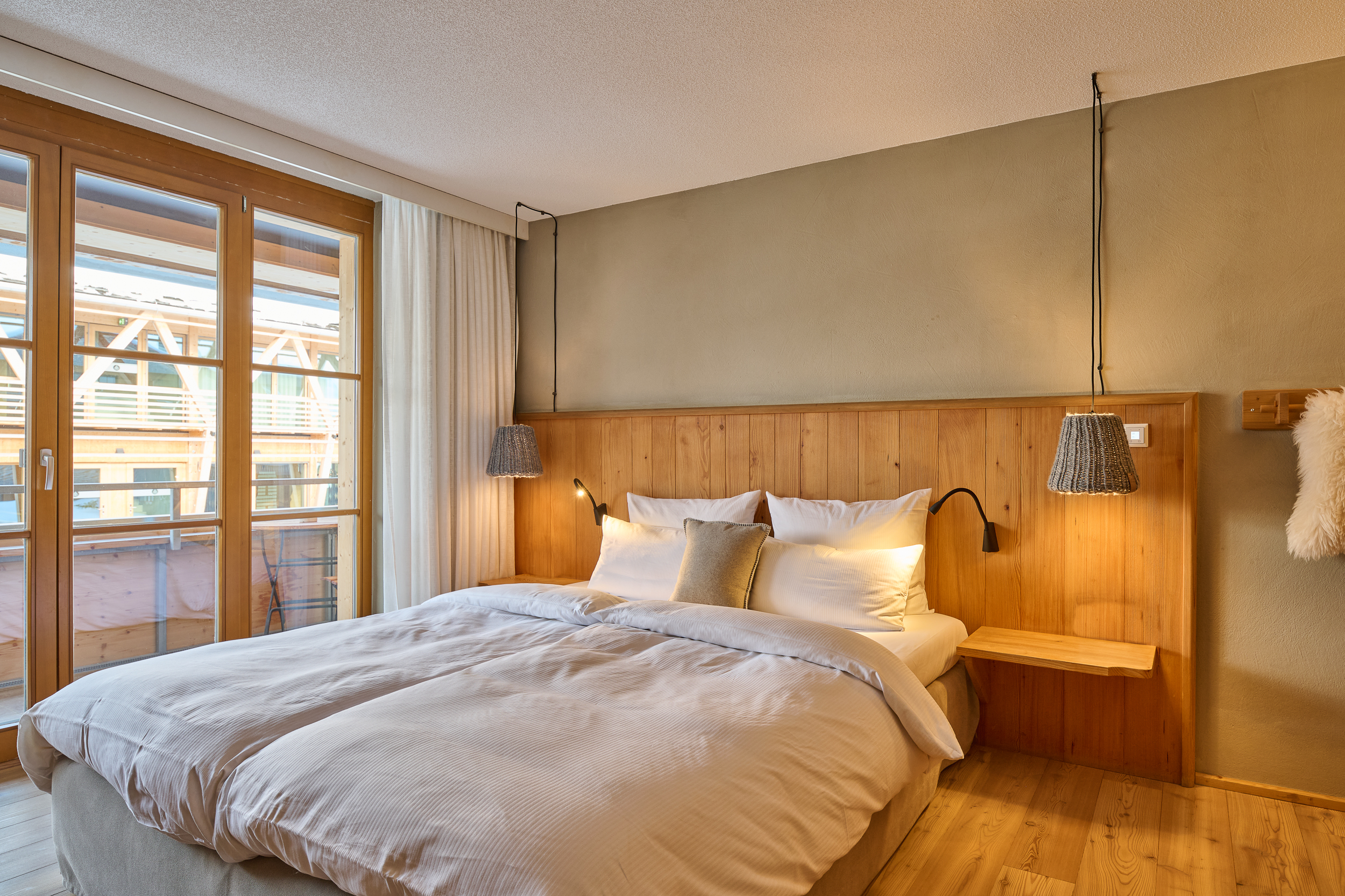 Unterkunft im Allgäu: Doppelzimmer Hochalp - HUBERTUS Mountain Refugio - Balderschwang im Allgäu