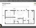 Unterkunft im Allgäu: Grundriss Apartment #1 Iseler für bis zu 8 Personen - Bäumers Retreat - Apartments in Bad Hindelang