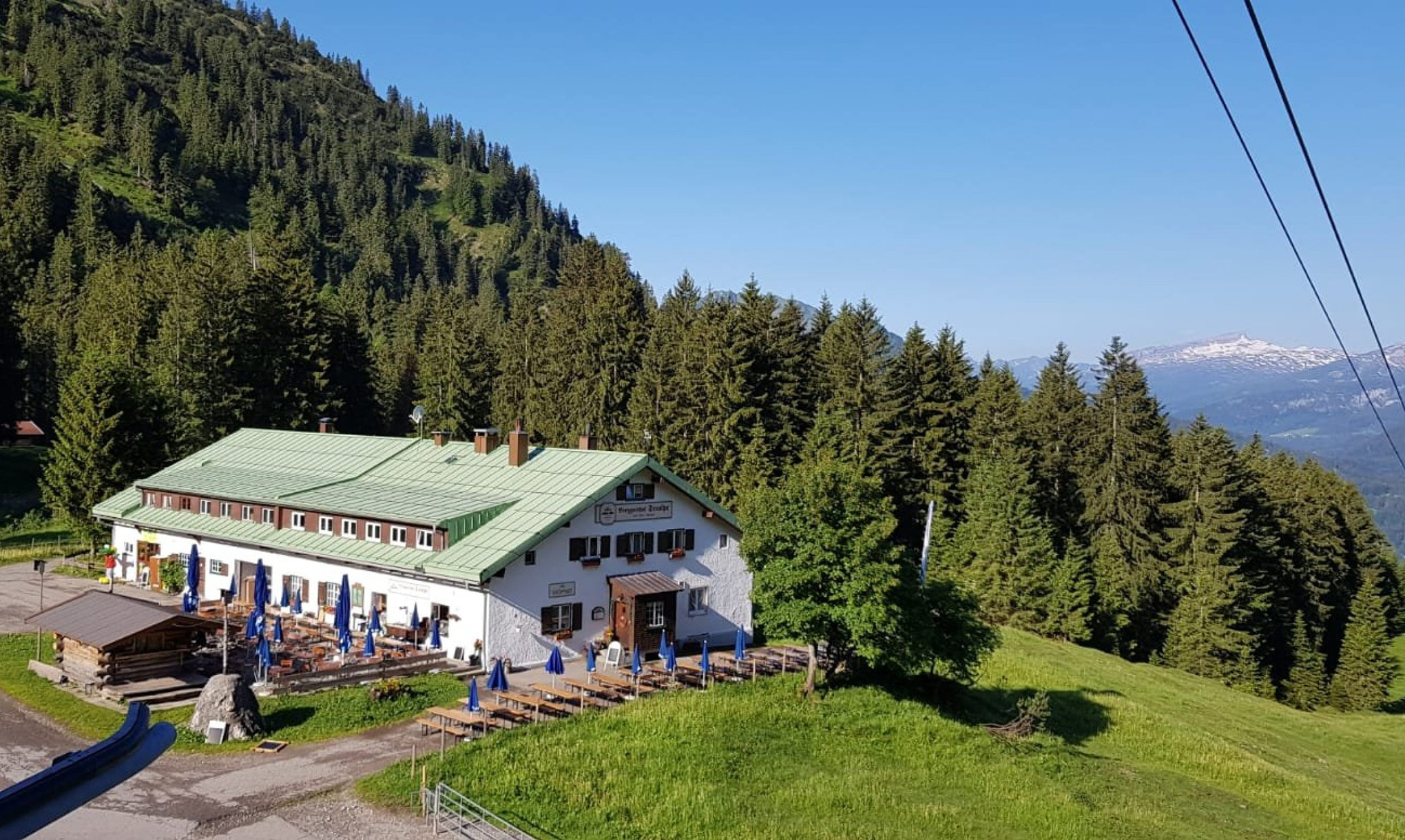 Restaurants im Oberallgäu: Berggasthof Seealpe auf 1.280 Metern am Nebelhorn - Berggasthof Seealpe auf 1.280 Metern über Oberstdorf