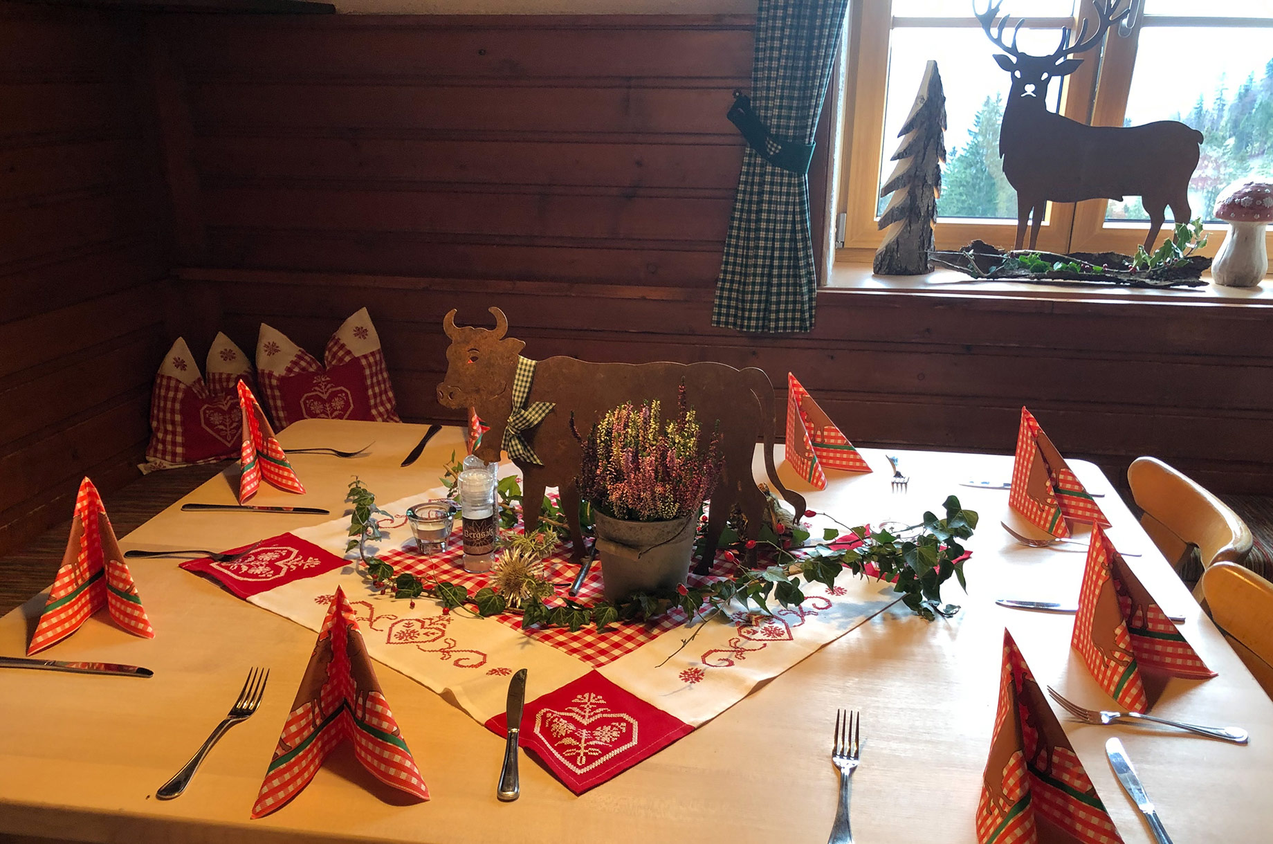 Restaurants im Oberallgäu: Berggasthof Seealpe auf 1.280 Metern über Oberstdorf - Berggasthof Seealpe auf 1.280 Metern über Oberstdorf