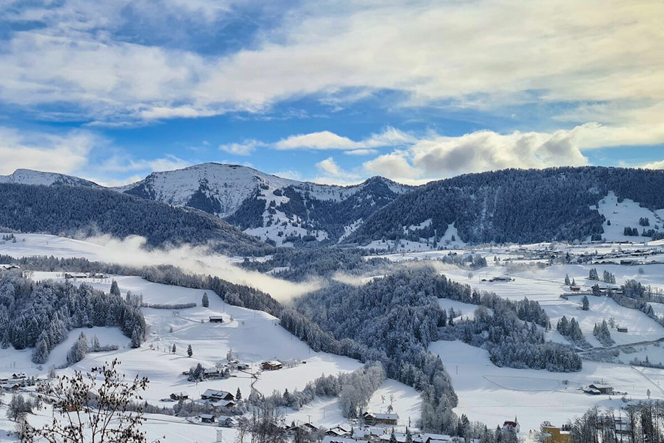 Unterkunft im Allgäu: Ferienwohnungen im Allgäu - am Schloßberg in Oberstaufen - Ferienwohnungen am Schloßberg - Oberstaufen im Allgäu