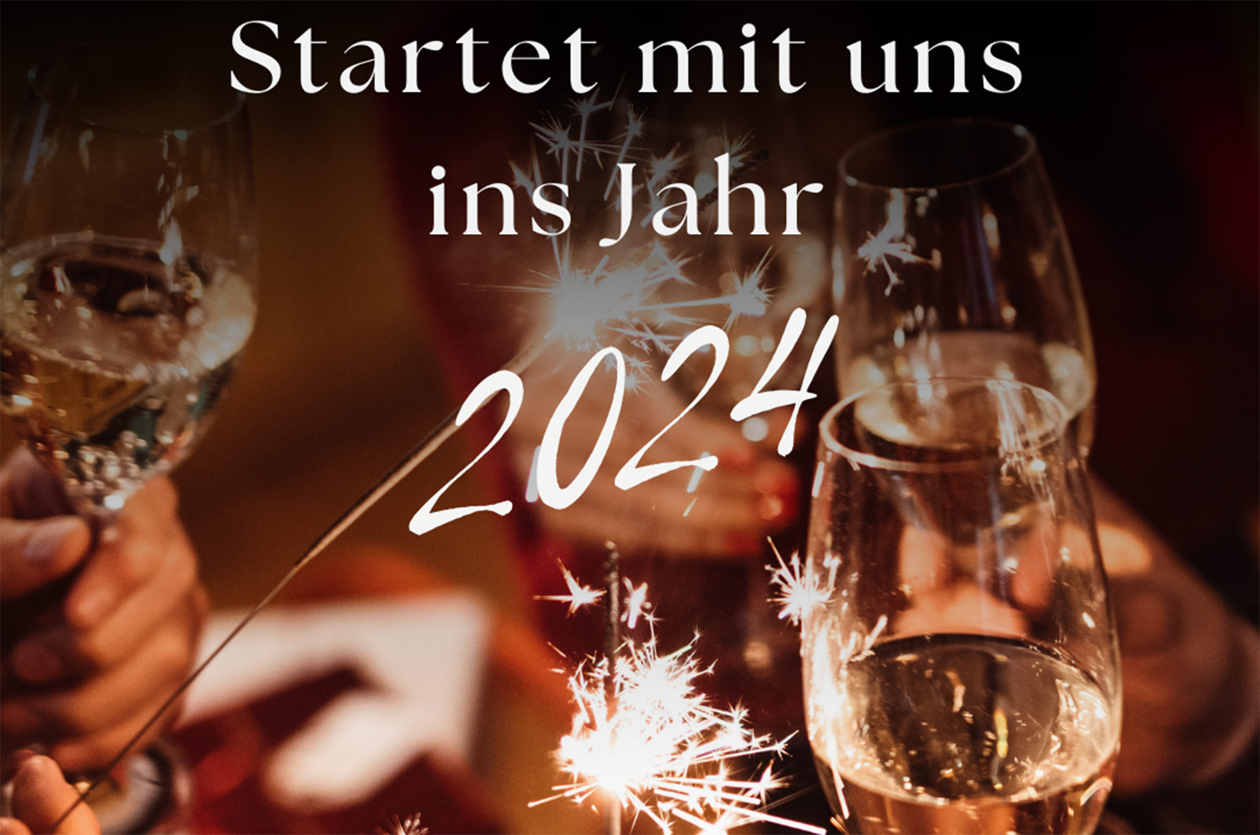 Veranstaltungen im Oberallgäu: Galadiner zu Silvester im Hotel Erlebach im Kleinwalsertal - Galadiner zu Silvester im Hotel Erlebach im Kleinwalsertal 