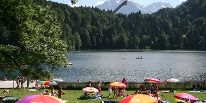 Hotels und Ferienwohnungen im Oberallgäu - Kategorien: Freibad / See - Naturfreibad Freibergsee