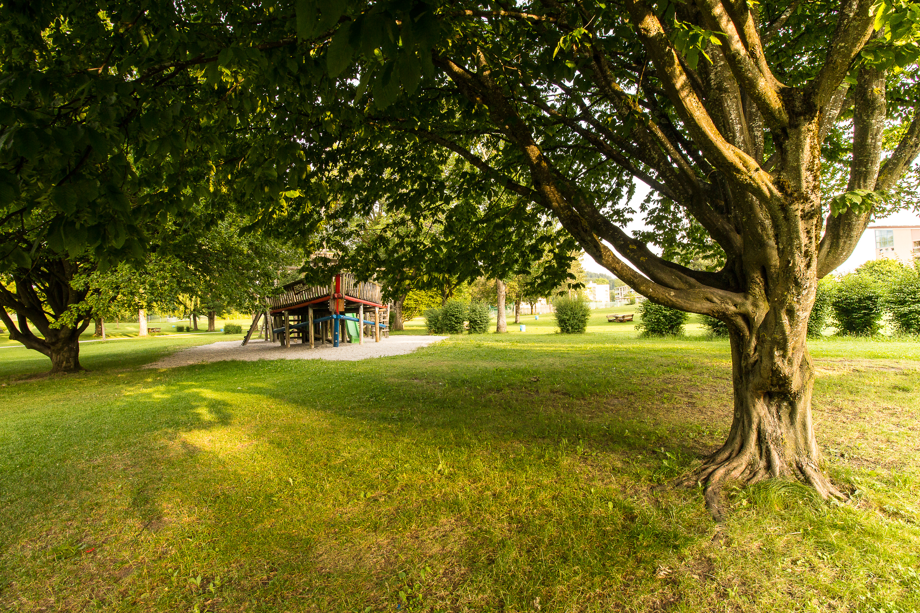 Hotels und Ferienwohnungen im Oberallgäu - Saison: Sommer - Freibad neben CamboMare
