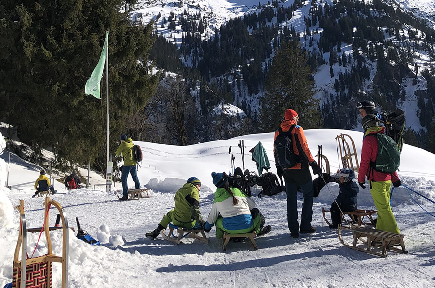 Hotels und Ferienwohnungen im Oberallgäu - Küchenstil: Heimische Küche - Bayern - Schwarzenberghütte im Naturschutzgebiet Hintersteiner Tal - Schwarzenberghütte - Einkehrziel im Hintersteiner Tal