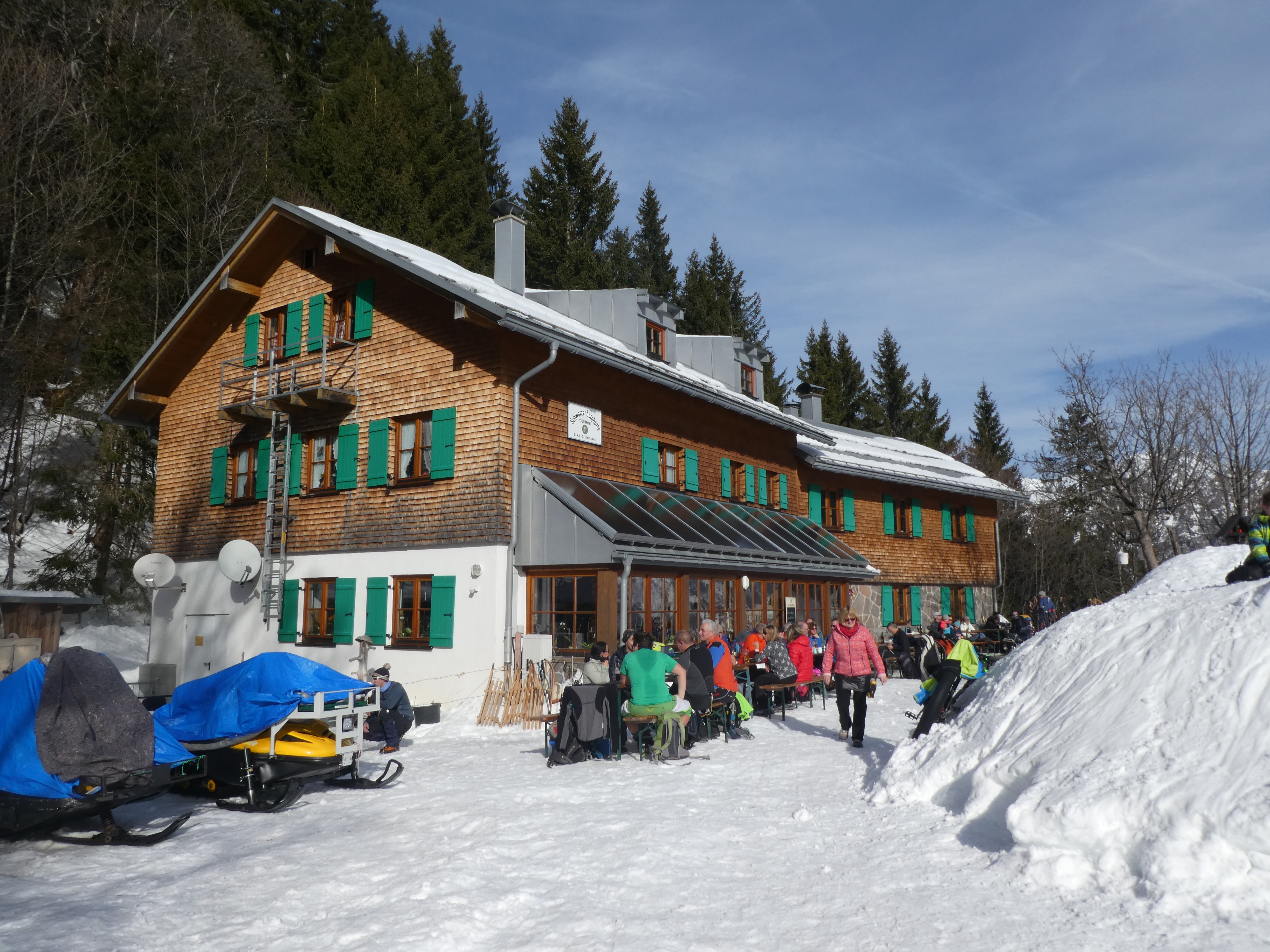 Unterkunft im Allgäu: Schwarzenberghütte - Hüttenromantik im Hintersteiner Tal - Schwarzenberghütte - Hüttenromantik im Hintersteiner Tal