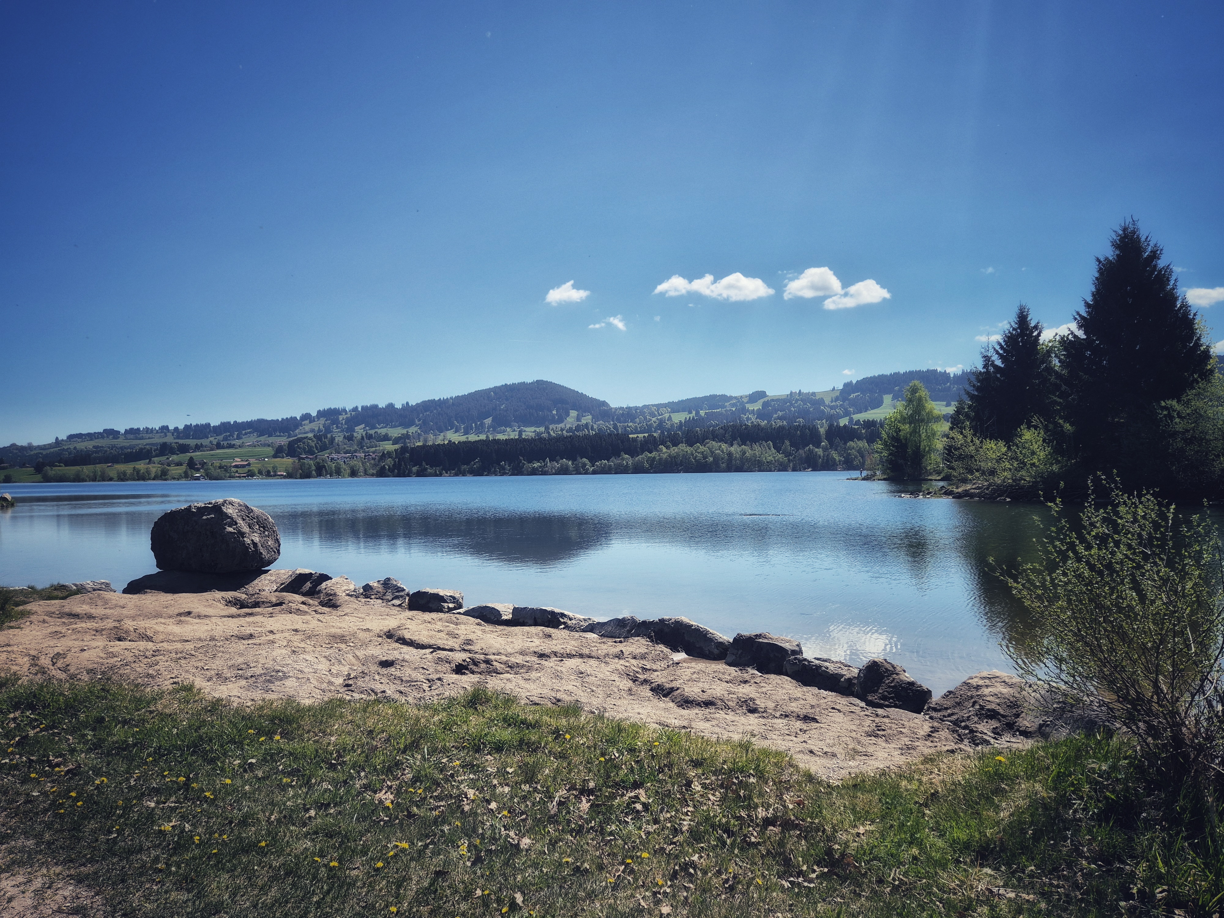 Erlebnisse im Oberallgäu: Rottachsee - Badesee und Ausflugsziel im Allgäu - Rottachsee - Badesee und Ausflugsziel im Allgäu 