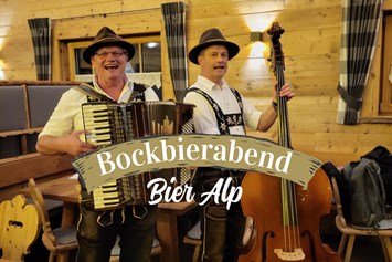 Veranstaltungen im Oberallgäu: Bockbierabend in der Bier Alp in Kranzegg - Bockbierabend in der Bier Alp in Kranzegg 