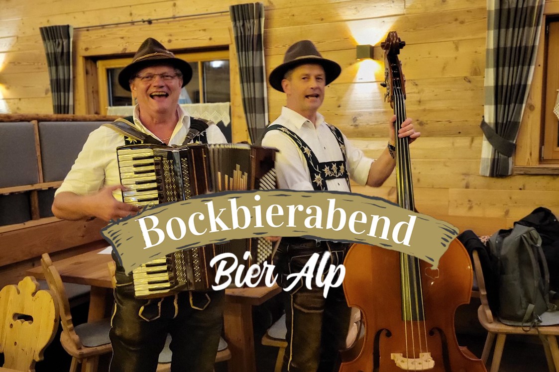 Veranstaltungen im Oberallgäu: Bockbierabend in der Bier Alp in Kranzegg - Bockbierabend in der Bier Alp in Kranzegg 