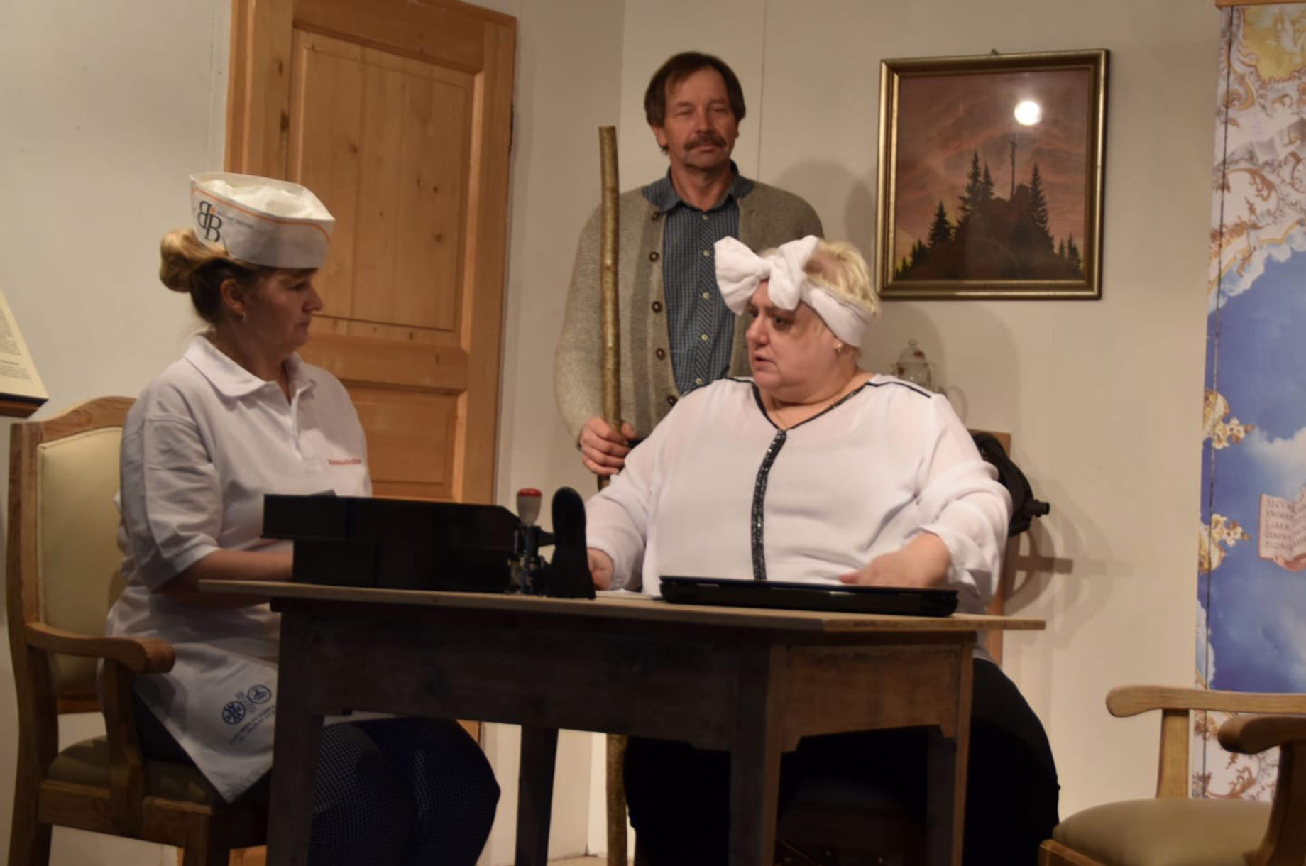 Veranstaltungen im Oberallgäu: Schweinefleisch und Mordlust - Schwank der Theatergruppe Fluhenstein aus dem letzten Jahr - Theatergruppe Fluhenstein spielt 2026 "Wasserschaden“