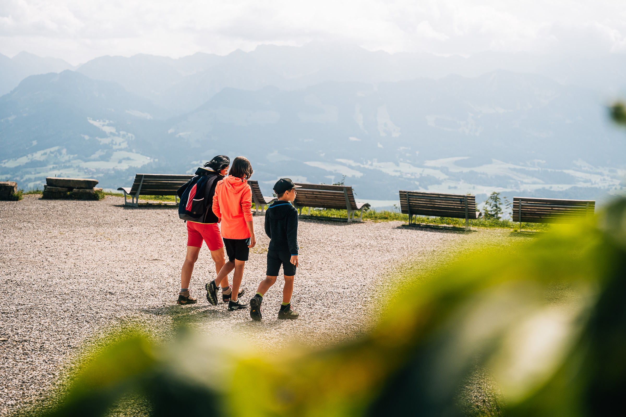 Erlebnisse im Oberallgäu: Die Mittagbahn über Immenstadt im Sommer - Die Mittagbahn über Immenstadt im Sommer