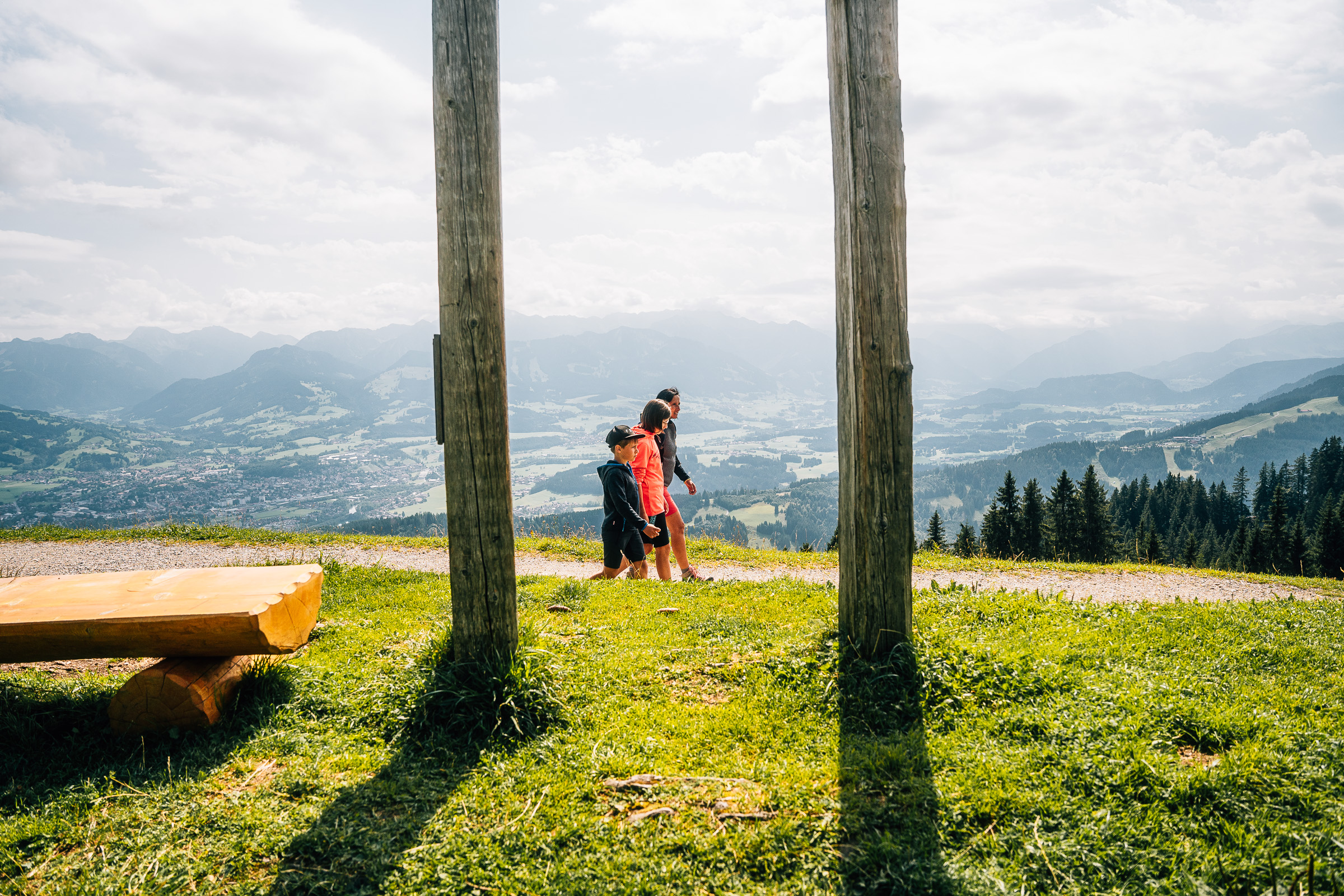 Erlebnisse im Oberallgäu: Die Mittagbahn über Immenstadt im Sommer - Die Mittagbahn über Immenstadt im Sommer