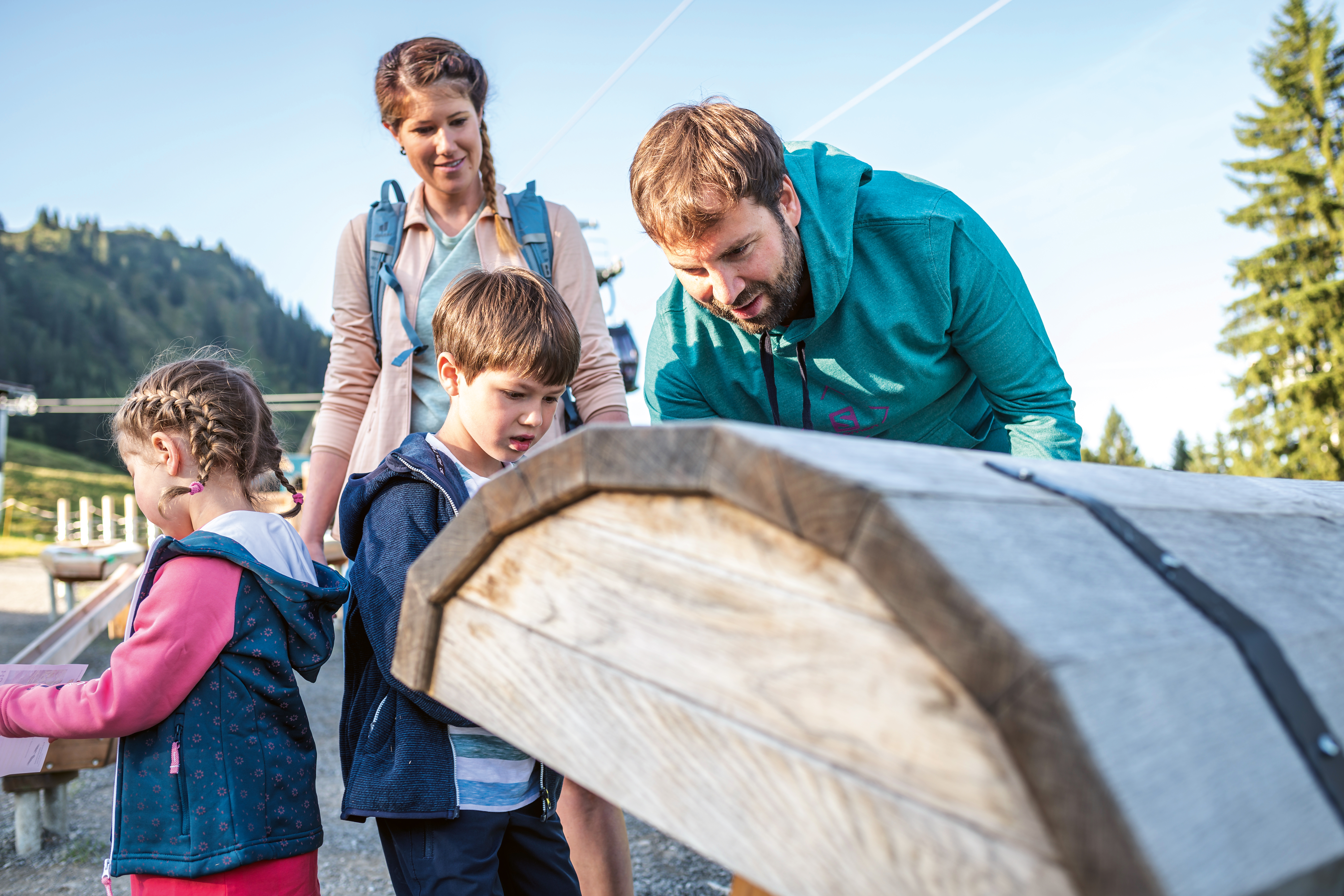 Erlebnisse im Oberallgäu: Söllereckbahn - Bergbahnen in Oberstdorf im Oberallgäu  - Die Söllereckbahn bei Oberstdorf im Sommer 