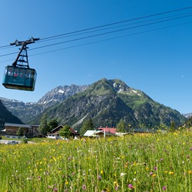 Erlebnisse im Oberallgäu: Walmendingerhornbahn - Bergbahnen im Kleinwalsertal - Walmendingerhornbahn im Sommer