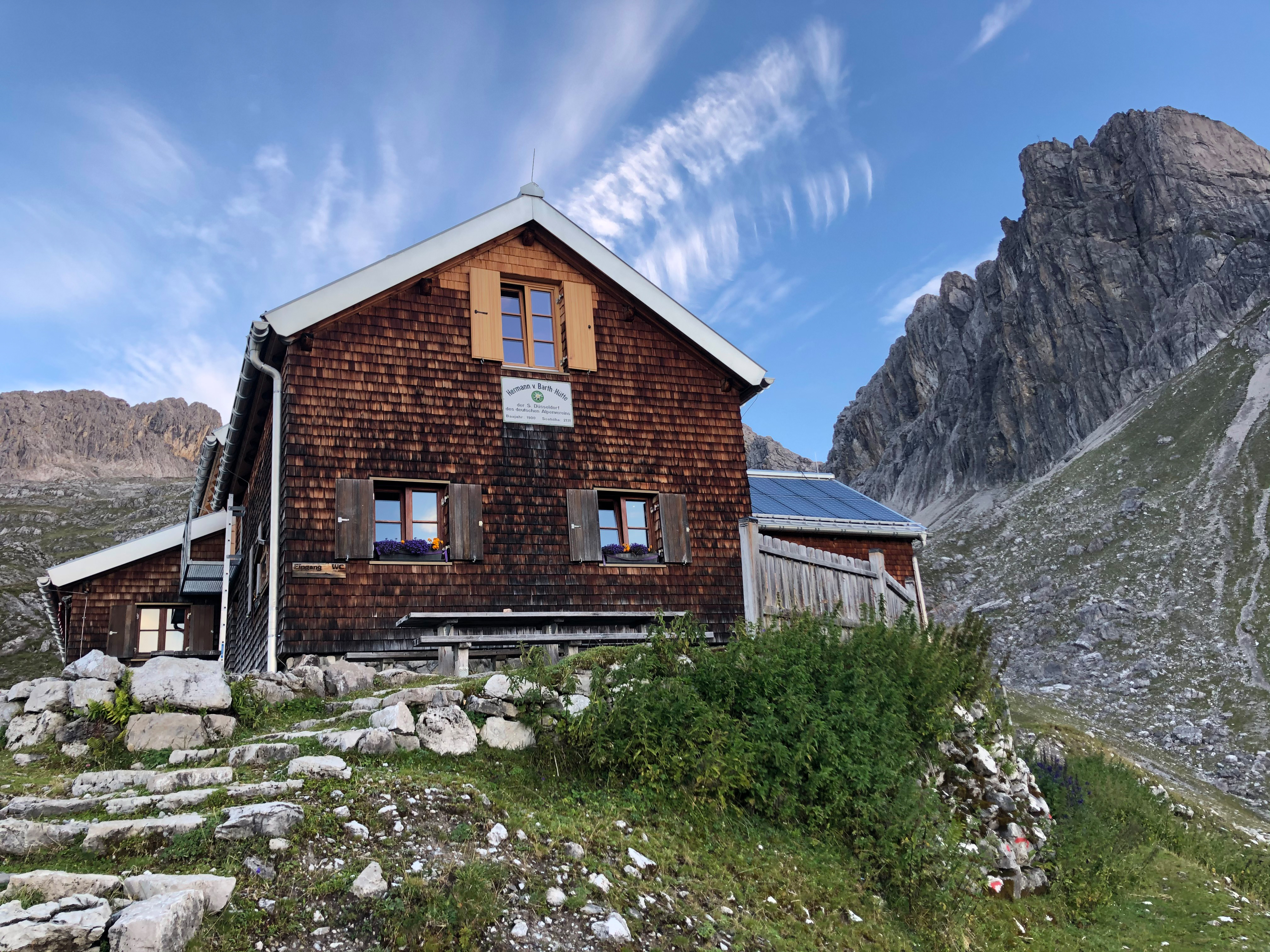 Hotels und Ferienwohnungen im Oberallgäu - Lechtal - Hermann von Barth-Hütte