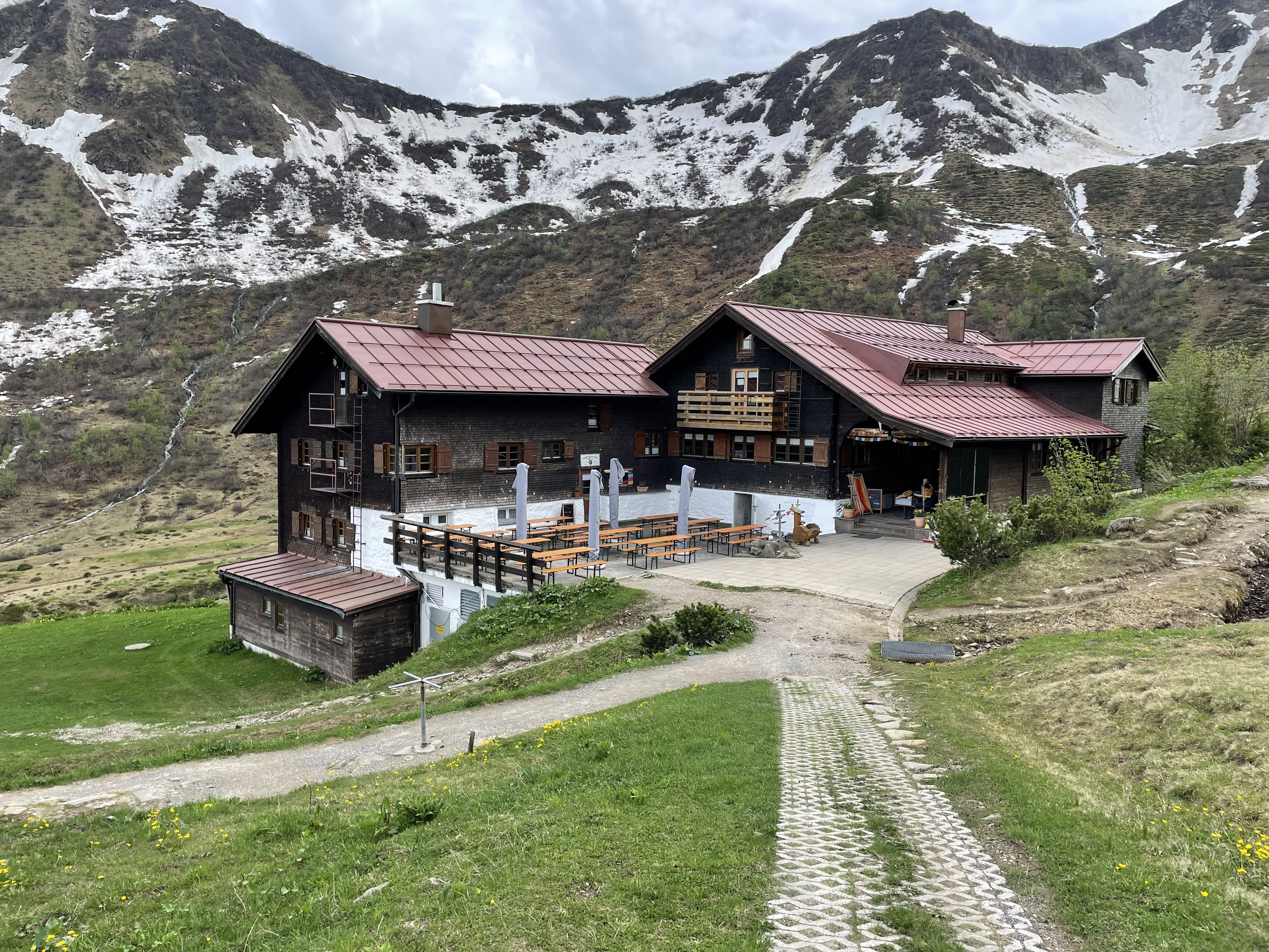 Erlebnisse im Oberallgäu: Schwarzwasserhütte im Kleinwalsertal - Schwarzwasserhütte im Kleinwalsertal