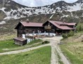 Erlebnisse im Oberallgäu: Schwarzwasserhütte im Kleinwalsertal - Schwarzwasserhütte im Kleinwalsertal