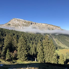 Erlebnisse im Oberallgäu: Schwarzwasserhütte im Kleinwalsertal - Schwarzwasserhütte im Kleinwalsertal