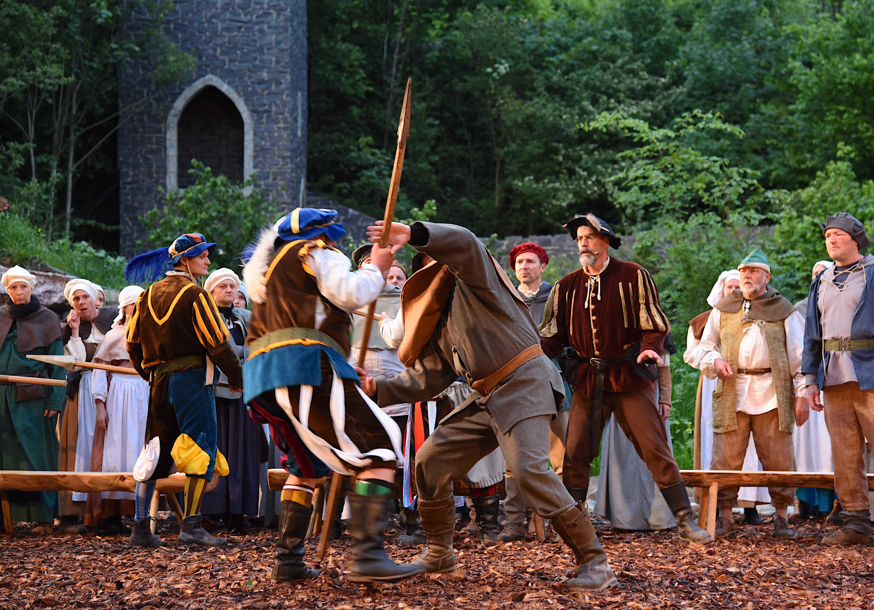 Hotels und Ferienwohnungen im Oberallgäu - Bayern - Bauernkrieg 1525 - im Jubiläumsjahr 2025 auf der Allgäuer Freilichtbühne in Altusried - Freilichtbühne Altusried: Open-Air-Musicals im Allgäu