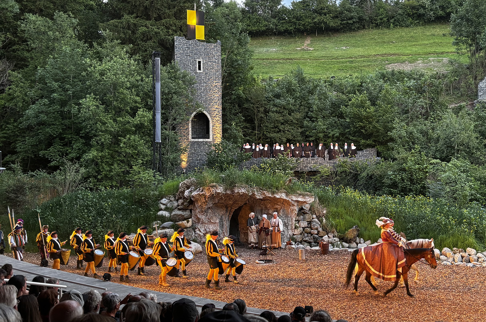 Hotels und Ferienwohnungen im Oberallgäu - Saison: Sommer - Bauernkrieg 1525 - im Jubiläumsjahr 2025 auf der Allgäuer Freilichtbühne in Altusried - Freilichtbühne Altusried - unsere Freilichtbühne