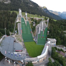 Erlebnisse: WM-Skisprung Arena in Oberstdorf im Allgäu - WM-Skisprung Arena in Oberstdorf