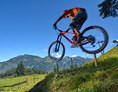Erlebnisse im Oberallgäu: Bikepark an der Hornbahn in Hindelang im Allgäu - Bikepark an der Hornbahn in Bad Hindelang