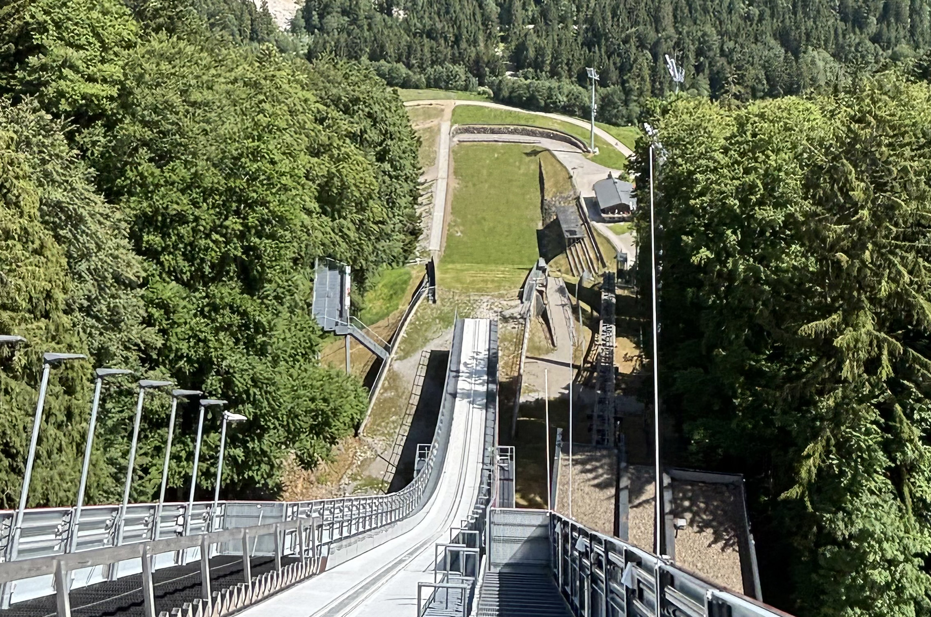 Hotels und Ferienwohnungen im Oberallgäu - Kategorien: Outdoorattraktion - Skiflugschanze in Oberstdorf im Allgäu  - Skiflugschanze Oberstdorf im Allgäu