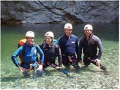 Erlebnisse im Oberallgäu: Canyoning im Kleinwalsertal