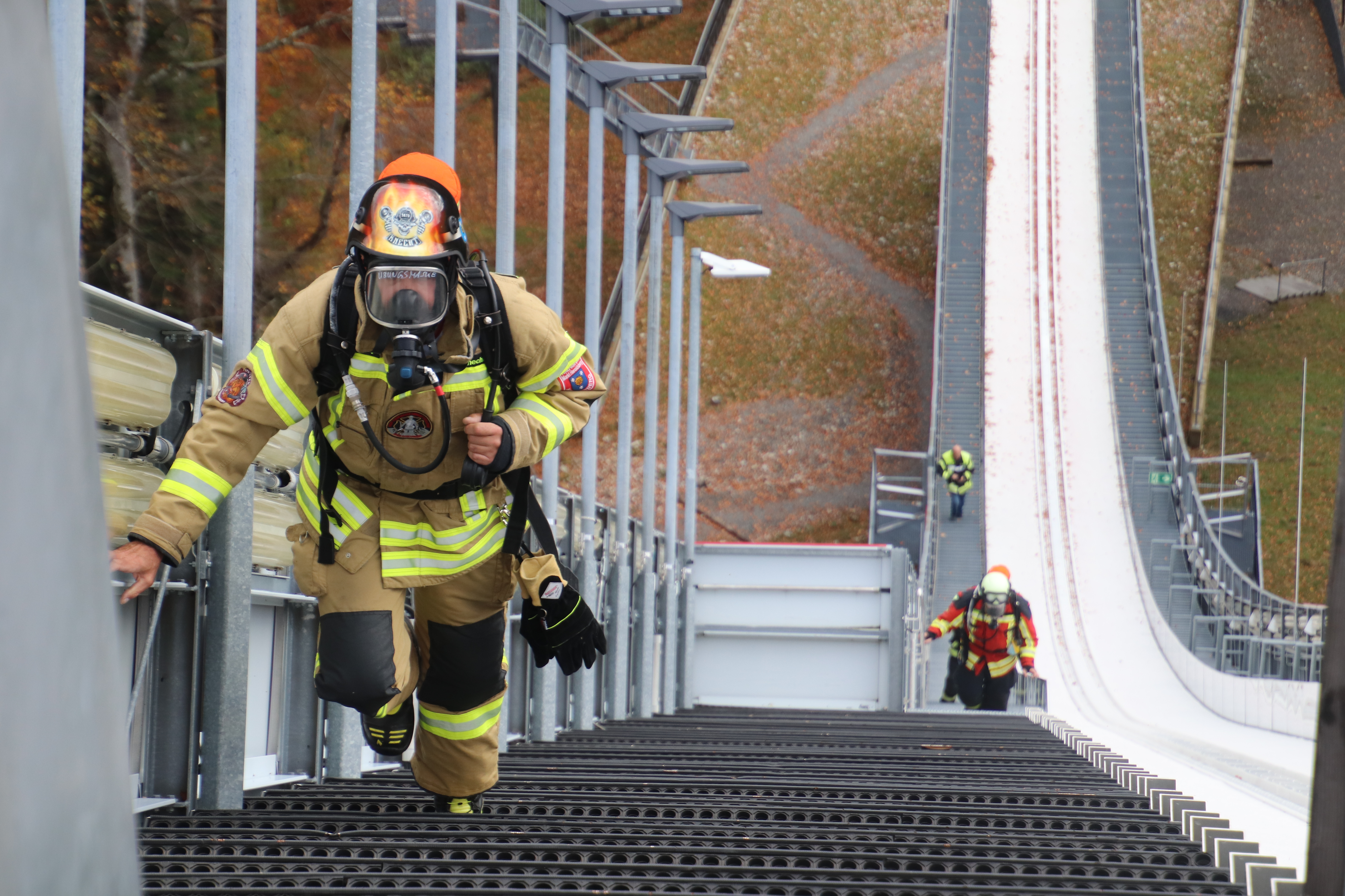 Veranstaltungen im Oberallgäu: Schanzenlauf in Oberstdorf auf der Skiflugschanze - Schanzenlauf 2025 in Oberstdorf auf die Skiflugschanze