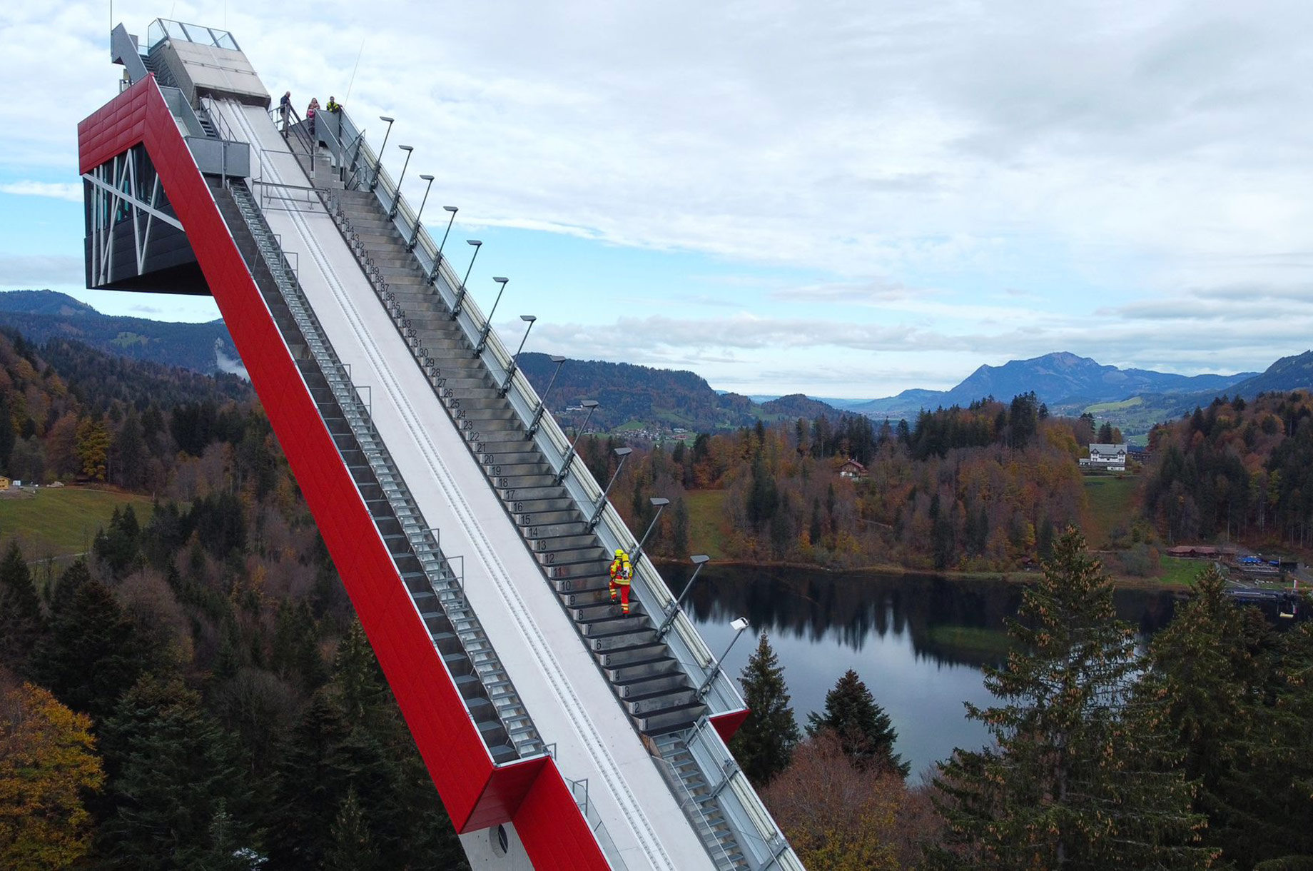Veranstaltungen im Oberallgäu: Schanzenlauf in Oberstdorf auf der Skiflugschanze - Schanzenlauf 2026 in Oberstdorf auf die Skiflugschanze